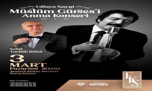Müslüm Gürses'i Anma Gecesi